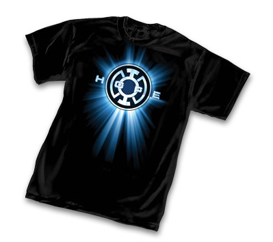 BLUE LANTERN SYMBOL: HOPE T-Shirt  L/A